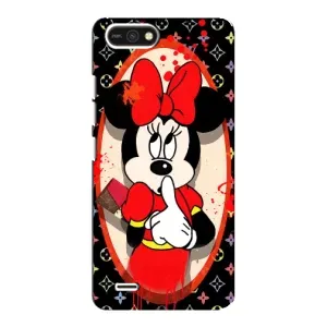 Чехол Disney Mouse TECNO POP 2F (PREMIUMPrint) (Минни Маус ЛВ)