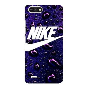 Чехол для TECNO POP 2F - с принтом Найк (AlphaPrint) (Найк принт)
