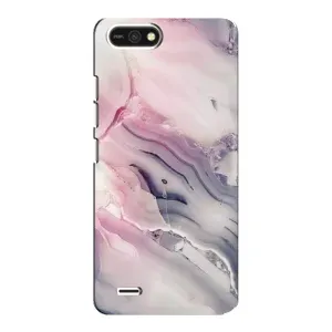 Мраморный чехол на TECNO POP 2F (VPrint) (Пурпурный Мрамор)