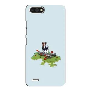 Чехлы с картинкой собаки Патрон для TECNO POP 2F (AlphaPrint) (Сапер Пес)
