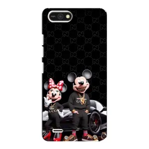 Чехол Disney Mouse TECNO POP 2F (PREMIUMPrint) (Семья Маусов)