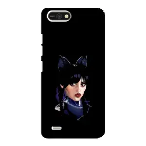 Чохли Венсдей на TECNO POP 2F Уенсдей (AlphaPrint) (серйозна Венздей)