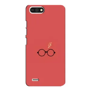Чехлы с Гарри Поттером для TECNO POP 2F (AlphaPrint) (шрам и очки)