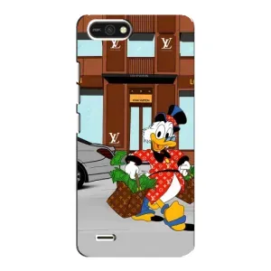 Чехли для TECNO POP 2F - Скрудж МакДак Louis Vuitton (PREMIUMPrint)