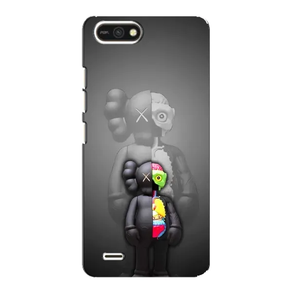 Чехол с принтом «Тело Bearbrick» для TECNO POP 2F