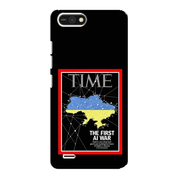 Чехол с принтом «TIME Ukraine» для TECNO POP 2F