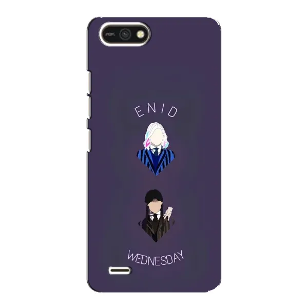 Чехол с принтом «Уэнздей и подруга» для TECNO POP 2F