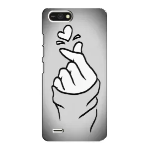 Чохол з принтом «Значок Love» для TECNO POP 2F