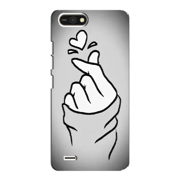 Чохол з принтом «Значок Love» для TECNO POP 2F