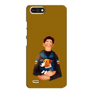 Чехлы с картинкой собаки Патрон для TECNO POP 2F (AlphaPrint) (ЗСУ Патрон)