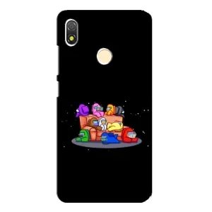 Чохли Амонг Ас для TECNO POP 3 (AlphaPrint) (Амонг-ас)