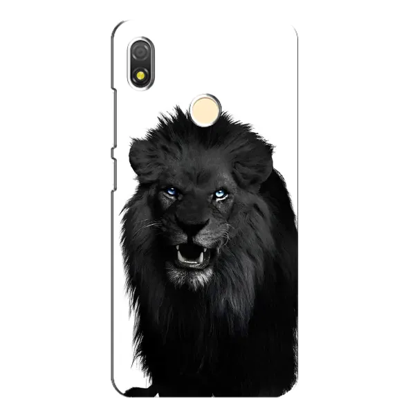 Чохол з принтом «Чорний ЛЕВ» для TECNO POP 3