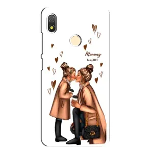 Чохол з друком для TECNO POP 3 - (Мама з дитинкою) (AlphaPrint) (Донька і мама)