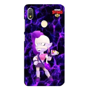 Чехлы Brawl Stars для TECNO POP 3 (AlphaPrint) (Емз Бравл Старс)
