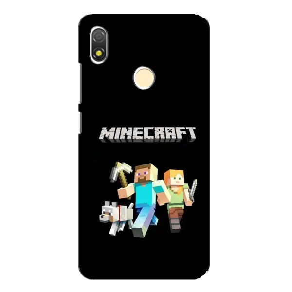 Чехол с принтом «герои Minecraft» для TECNO POP 3 Чехол с принтом «герои Minecraft» для TECNO POP 3
