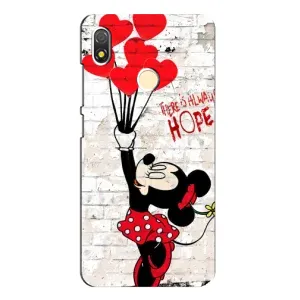 Чохол Disney Mouse TECNO POP 3 (PREMIUMPrint) (Heart Minni)