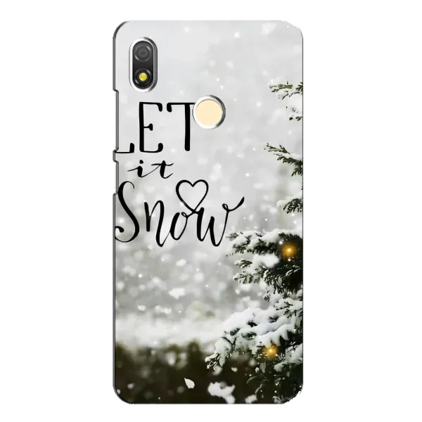 Чехол с принтом «Let it snow» для TECNO POP 3
