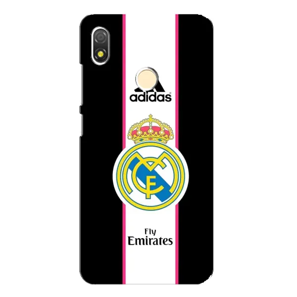 Чохол з принтом «лого Real Madrid» для TECNO POP 3