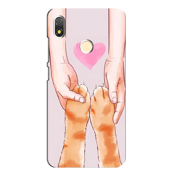 Чехол с принтом «Любовь к котикам» для TECNO POP 3