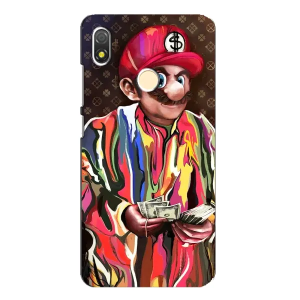 Чохол з принтом «Mario LV» для TECNO POP 3