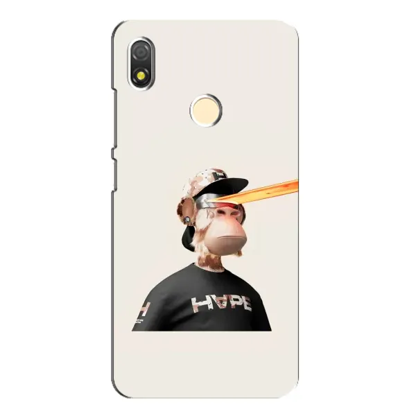 Чохол з принтом «мавпа NFT в окулярах» для TECNO POP 3