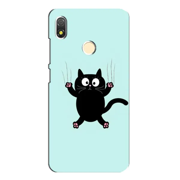 Чехол с принтом «Падающий кот» для TECNO POP 3 Чехол с принтом «Падающий кот» для TECNO POP 3