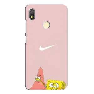 Чехол с принтом «Патрик и Губка» для TECNO POP 3