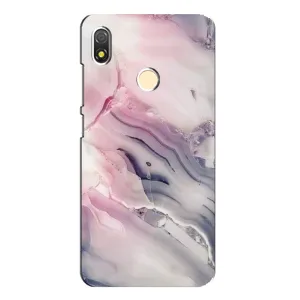 Мраморний чехол на TECNO POP 3 (VPrint) (Пурпурний Мрамор)
