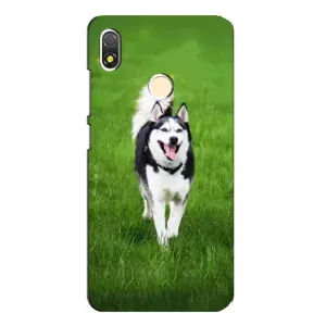 Чохол з Хаскі TECNO POP 3 - (AlphaPrint) (Радісний Хаскі)