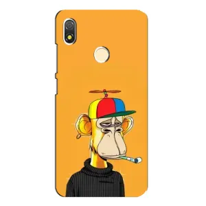 Чохли з Мавпами NFT для TECNO POP 3 (AlphaPrint) (Нудна мавпа NFT)