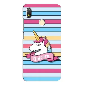 Чохол для ТЕКНО ПОП 3 - (Єдинорожки - Новинки) (AlphaPrint) (Unicorn)