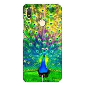 Чохол з принтом «Яскравий Павлин» для TECNO POP 3