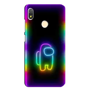 Чохли Амонг Ас для TECNO POP 3 (AlphaPrint) (Яскравий скін)