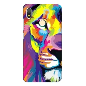 Чехол с принтом «Яркий Лев» для TECNO POP 3