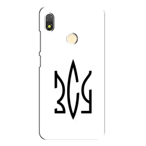 Чехлы для TECNO POP 3  Укр. Символика (AlphaPrint) (ЗСУ герб)