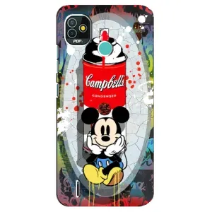 Чохол Disney Mouse TECNO Pop 4 LTE (PREMIUMPrint) (Американський Маус)