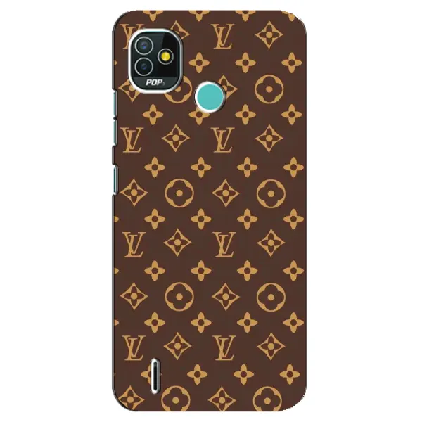Чохол з принтом «фон LOUIS VUITTON» для TECNO Pop 4 LTE