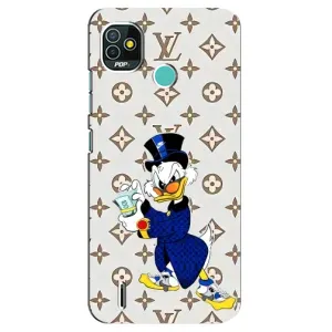Чехли для TECNO Pop 4 LTE - Скрудж МакДак Louis Vuitton (PREMIUMPrint) (Макдак на стилі)