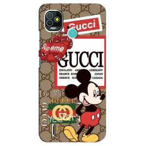 Чохол Disney Mouse TECNO Pop 4 LTE (PREMIUMPrint) (Стильний Міккі)