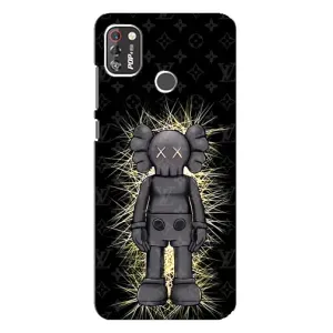 Чохли для TECNO POP 4 Pro - Bearbrick Louis Vuitton (PREMIUMPrint) (Bearbrick LV)