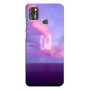 Чехол с принтом «BTS логотип» для TECNO POP 4 Pro