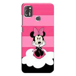 Міккі Маус чохол для TECNO POP 4 Pro (AlphaPrint - Мультяшні) (Дівчинка Maus)