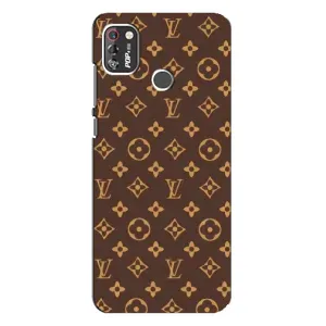 Чехлы Луи Витон для TECNO POP 4 Pro (AlphaPrint - LOUIS VUITTON) (фон LOUIS VUITTON)