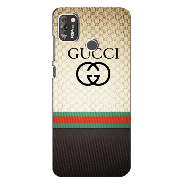 Чохол з принтом «GUCCI стиль» для TECNO POP 4 Pro