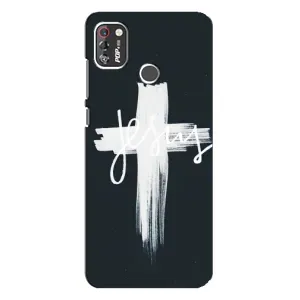 Християнські Чохли для TECNO POP 4 Pro (AlphaPrint) (Ісус)