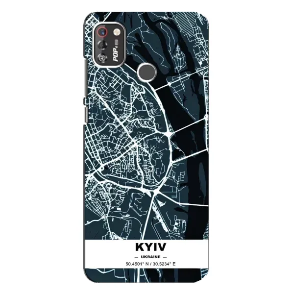 Чохол з принтом «Київ» для TECNO POP 4 Pro