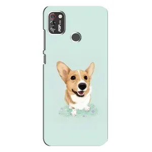 Чохли з собаками для TECNO POP 4 Pro (VPrint) (Коргі)