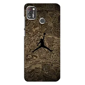 Чехлы для TECNO POP 4 Pro - с картинкой JORDAN (AlphaPrint)
