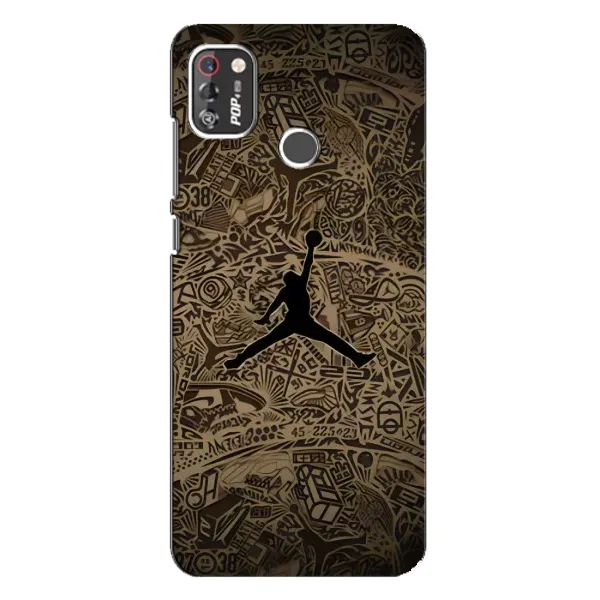 Чохол з принтом «Logo Jordan» для TECNO POP 4 Pro Чохол з принтом «Logo Jordan» для TECNO POP 4 Pro