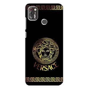 Чохол з принтом «Logo Versace» для TECNO POP 4 Pro